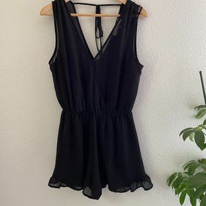 Nordstrom Black Romper